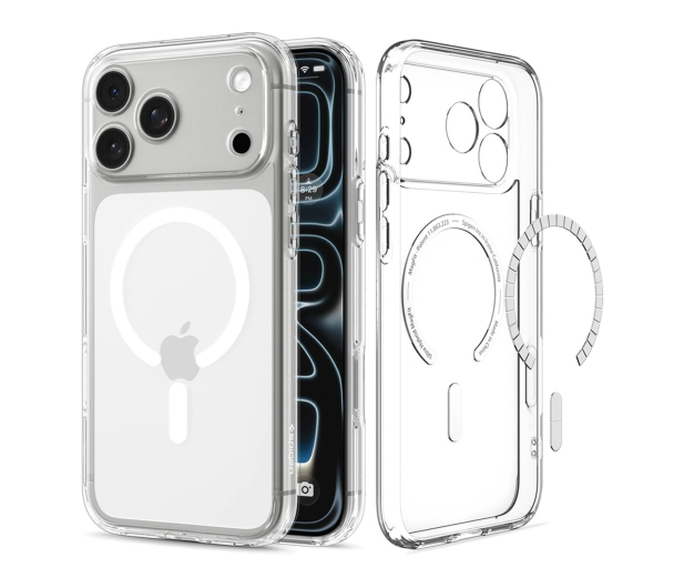 Spigen Ultra Hybrid MagSafe do iPhone 18 Pro/17 Pro (clear white) - 1586460 - zdjęcie 2